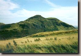 Arthur's Seat from North approach to the Crag's